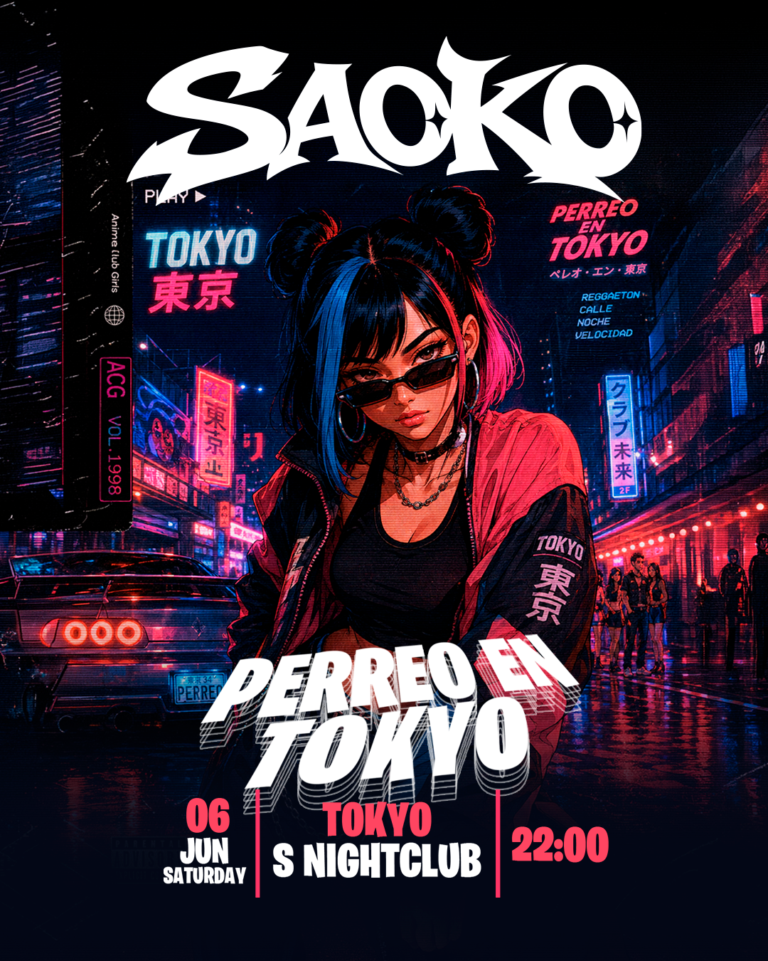 Tokyo - Saturday, June 6th - S Nightclub Shibuya - saoko